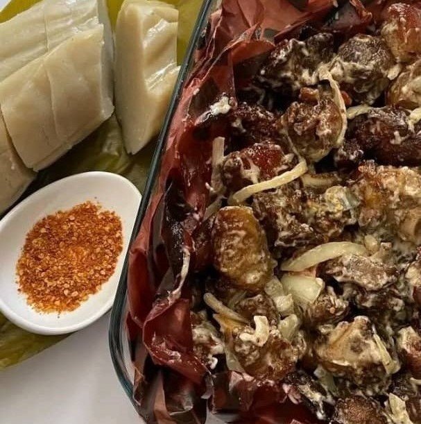 Dessert banane plantain